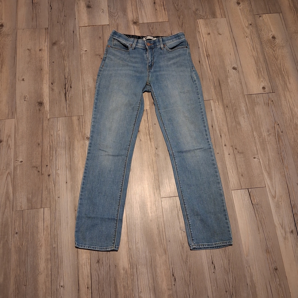 Womens Levis 525 Perfect Waist Straight Leg 8 Medium